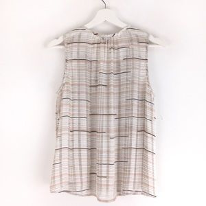 Q&A Tops - Q&A • Semi-sheer Split Neck top Q&A Tops - Q&A • Semi-sheer Split Neck top